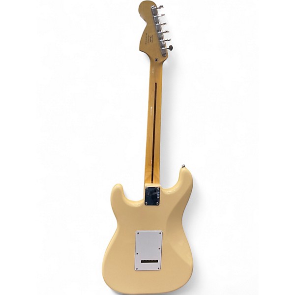 Used Squier Vintage Modified 70s Stratocaster Vintage White Solid Body Electric Guitar