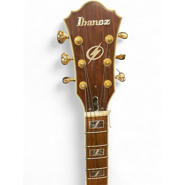 Used Ibanez AF105F Natural Hollow Body Electric Guitar