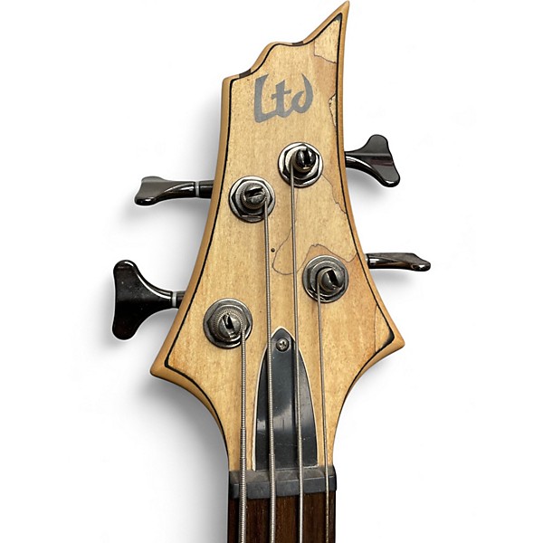 Used ESP B-204SM satin Natural Electric Bass Guitar