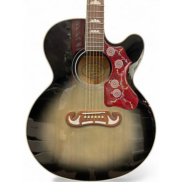 Used Epiphone J-200EC STUDIO 2 Color Sunburst Acoustic Electric Guitar