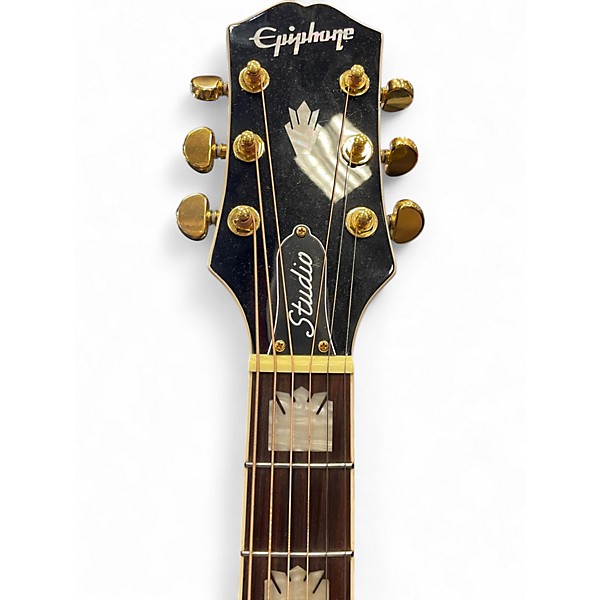 Used Epiphone J-200EC STUDIO 2 Color Sunburst Acoustic Electric Guitar