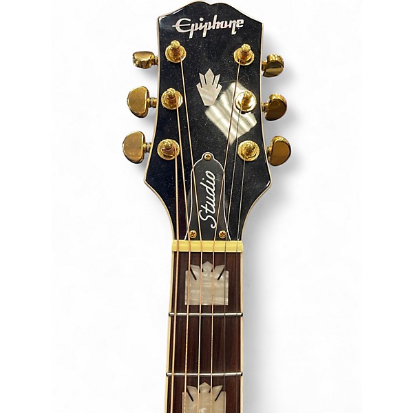 Used Epiphone J-200EC STUDIO 2 Color Sunburst Acoustic Electric Guitar