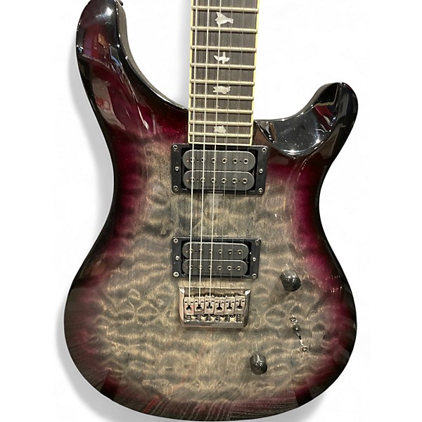 Used PRS SE Mark Holcomb Trans Purple Solid Body Electric Guitar