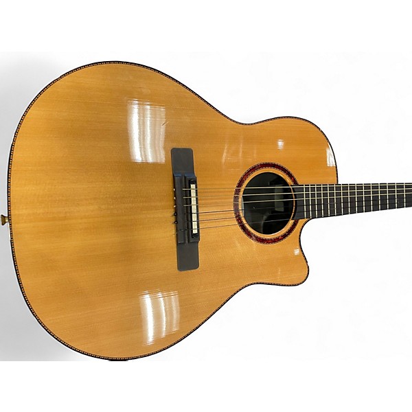 Used 2004 Ovation 6773LX Natural Classical Acoustic Electric Guitar
