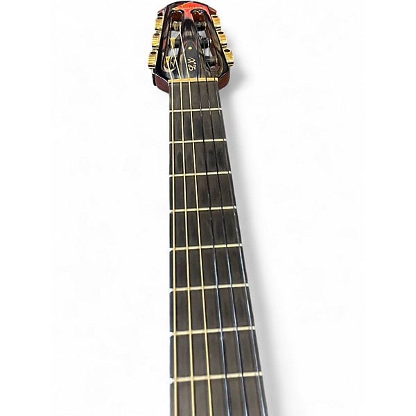 Used 2004 Ovation 6773LX Natural Classical Acoustic Electric Guitar