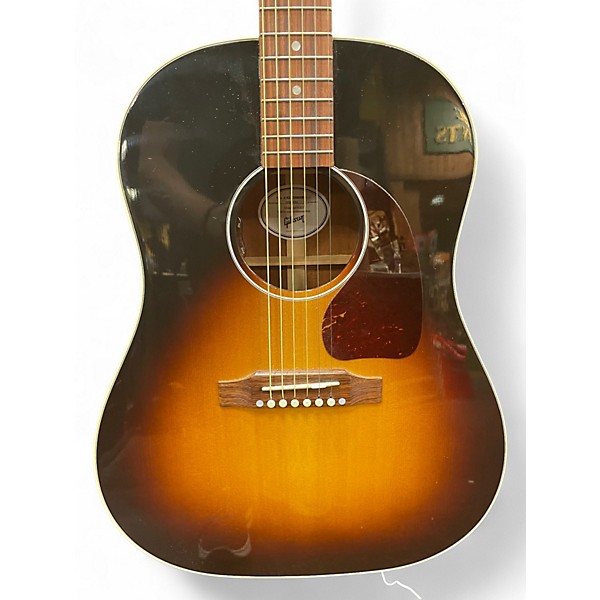 Used Gibson J45 Standard Vintage Sunburst Acoustic Electric Guitar