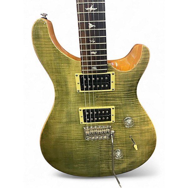 Used PRS SE Custom 24 Verde green Solid Body Electric Guitar