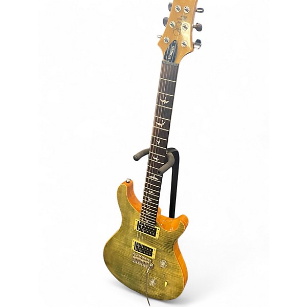 Used PRS SE Custom 24 Verde green Solid Body Electric Guitar