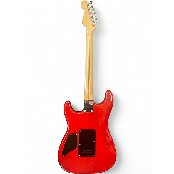 Used Fender Deluxe Players Stratocaster cherry burst Solid Body Electric Guitar