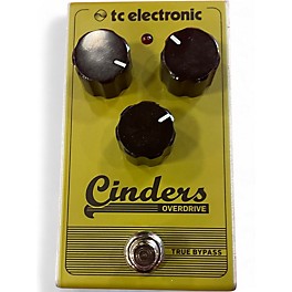 Used TC Electronic Cinders Overdrive Effect Pedal