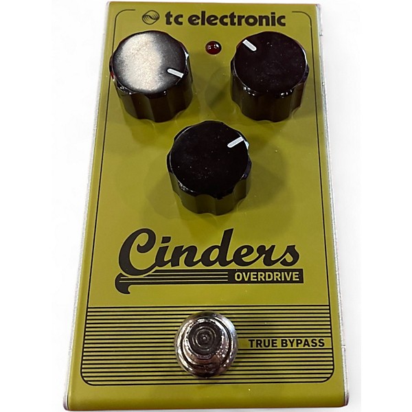 Used TC Electronic Cinders Overdrive Effect Pedal