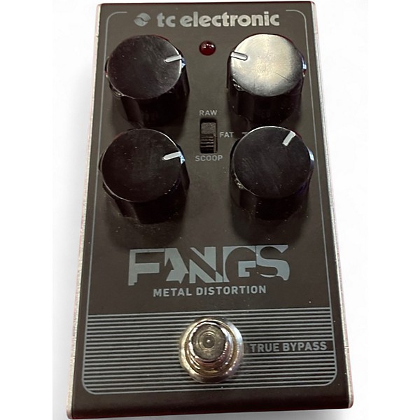 Used TC Electronic Fangs Metal Distortion Effect Pedal