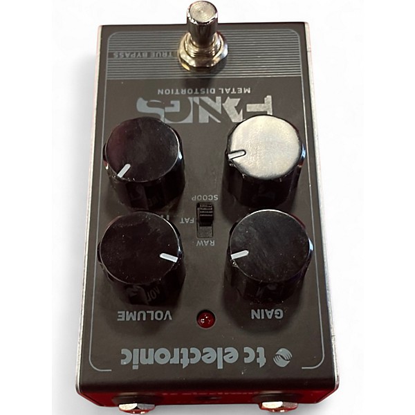 Used TC Electronic Fangs Metal Distortion Effect Pedal