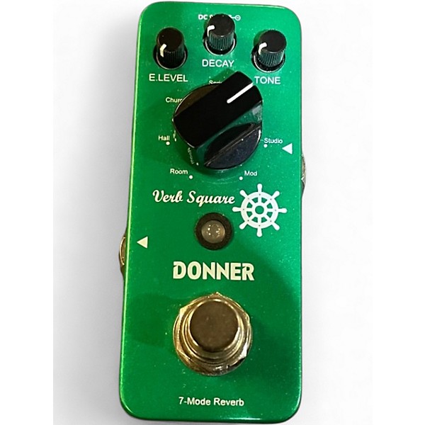 Used Donner verb square Effect Pedal