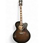 Used D'Angelico PSJ-600 Black Cherry Acoustic Electric Guitar thumbnail