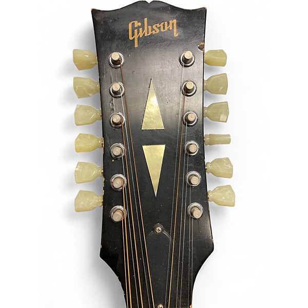 Used Gibson 1968 B45-12 String Natural 12 String Acoustic Guitar