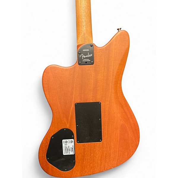 Used Fender American Acoustasonic Telecaster Black Acoustic Electric Guitar