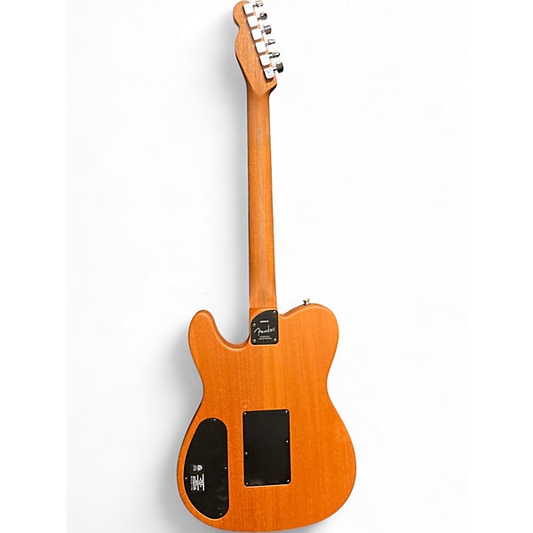 Used Fender American Acoustasonic Telecaster NATURAL Acoustic Electric Guitar