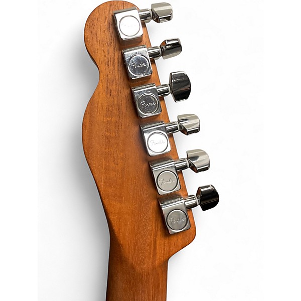 Used Fender American Acoustasonic Telecaster NATURAL Acoustic Electric Guitar