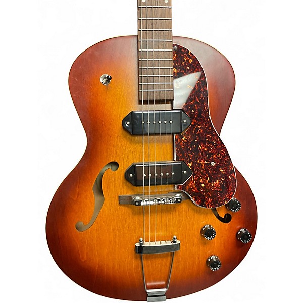 Used Godin 5th Avenue Kingpin II Cognac Hollow Body Electric Guitar