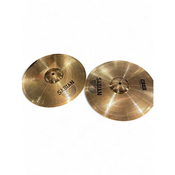 Used SABIAN 14in B8 Hi Hat Pair Cymbal