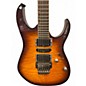 Used Ibanez RG370QMSP RG Series Sunburst Solid Body Electric Guitar