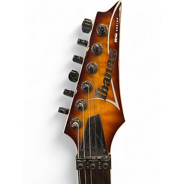 Used Ibanez RG370QMSP RG Series Sunburst Solid Body Electric Guitar