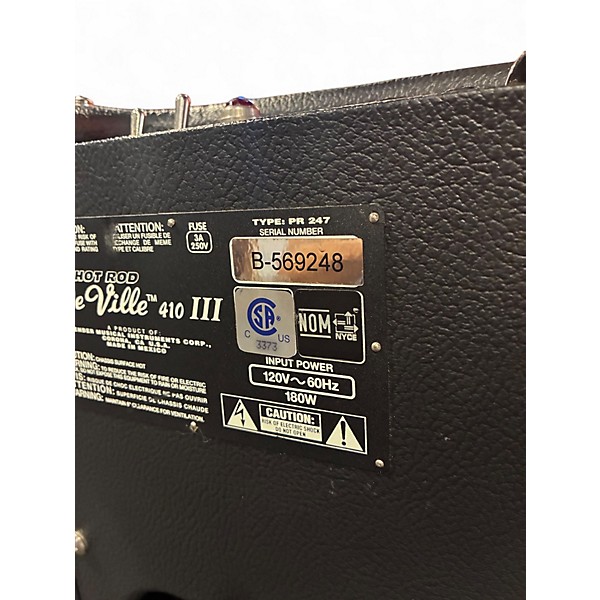 Used Fender Hot Rod Deville 60W 4x10 Tube Guitar Combo Amp