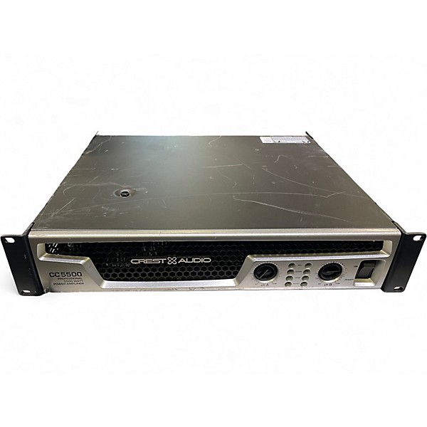 Used Crest Audio CC5500 Power Amp