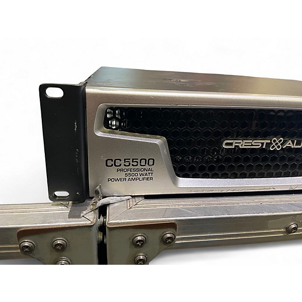 Used Crest Audio CC5500 Power Amp