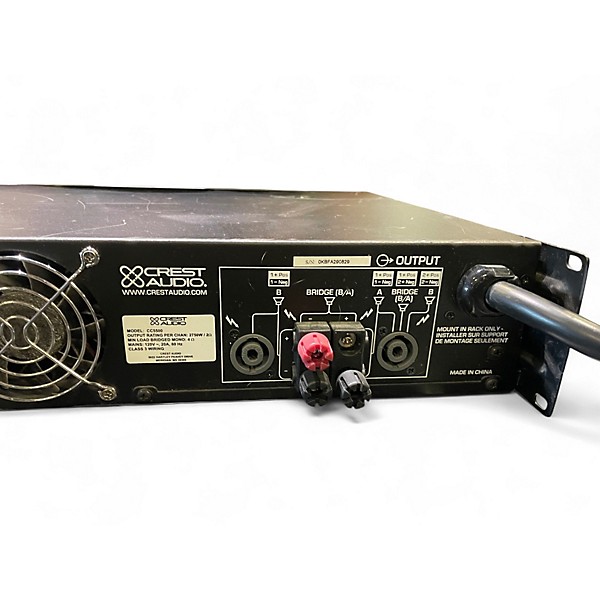 Used Crest Audio CC5500 Power Amp