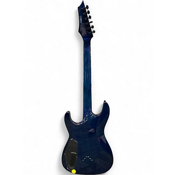 Used Dean Custom 450 Trans Blue Solid Body Electric Guitar