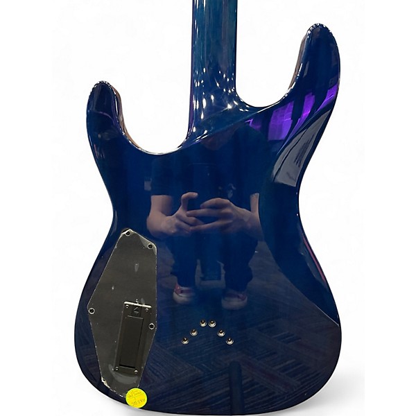 Used Dean Custom 450 Trans Blue Solid Body Electric Guitar