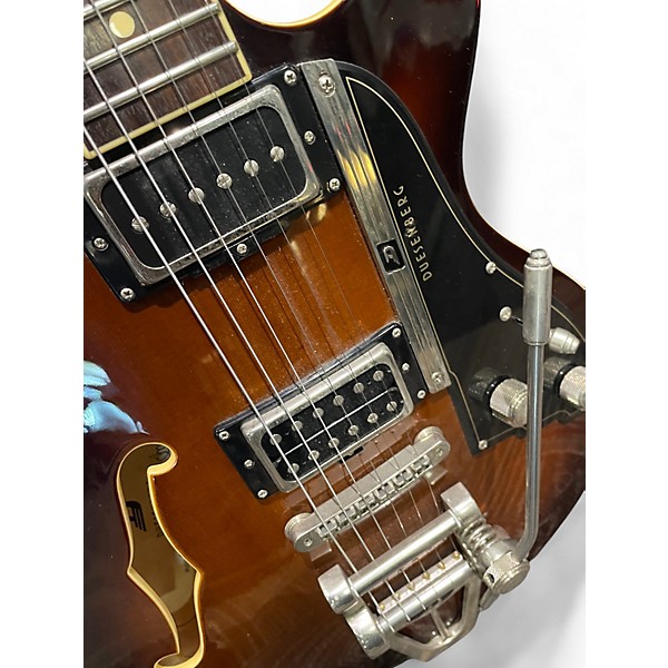 Used Duesenberg Starplayer TV Vintage Burst Hollow Body Electric Guitar