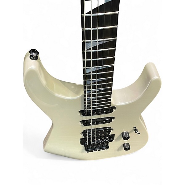 Used Jackson Soloist SL3 Platinum white Solid Body Electric Guitar