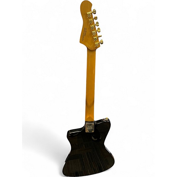 Used Baum Wingman Black Solid Body Electric Guitar