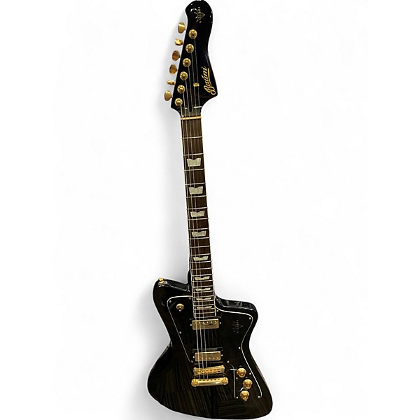 Used Baum Wingman Black Solid Body Electric Guitar