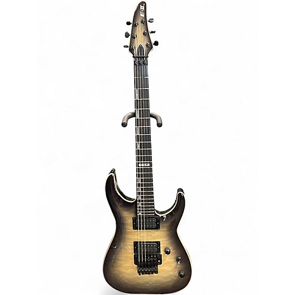 Used ESP E-II Horizon FR with Floyd Rose Black Natura Burst Solid Body Electric Guitar