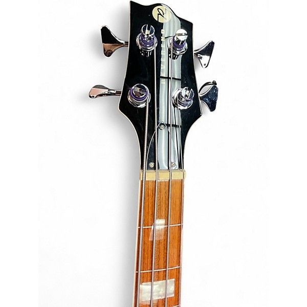 Used Reverend dub king Black Electric Bass Guitar
