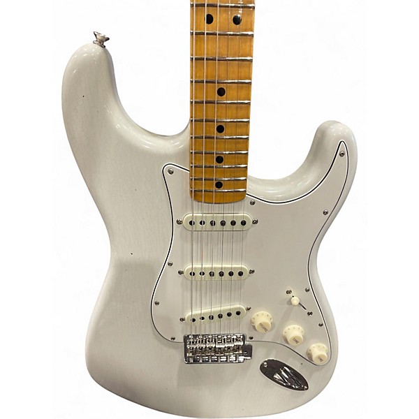 Used Fender JH VOODOO CHILD JRN/CC ARTIC WHITE Solid Body Electric Guitar