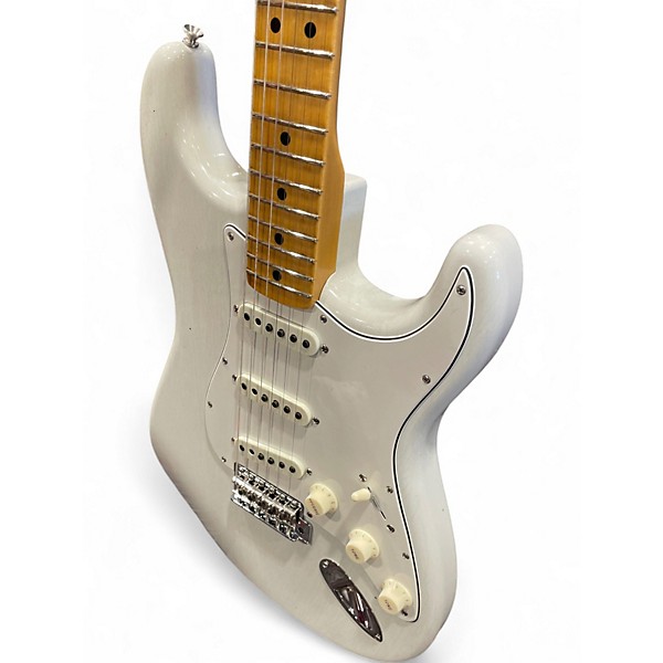 Used Fender JH VOODOO CHILD JRN/CC ARTIC WHITE Solid Body Electric Guitar