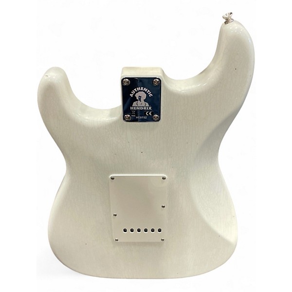 Used Fender JH VOODOO CHILD JRN/CC ARTIC WHITE Solid Body Electric Guitar