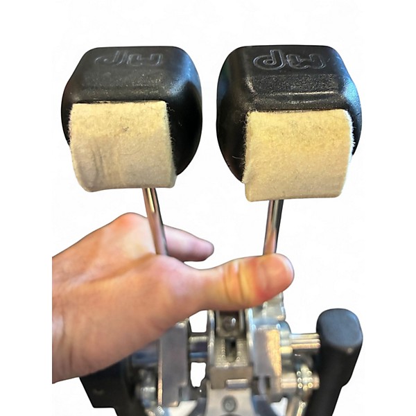 Used DW 9000 Series Double Double Bass Drum Pedal