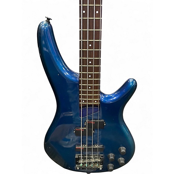 Used Ibanez SR800 Sapphire Blue Trans Electric Bass Guitar