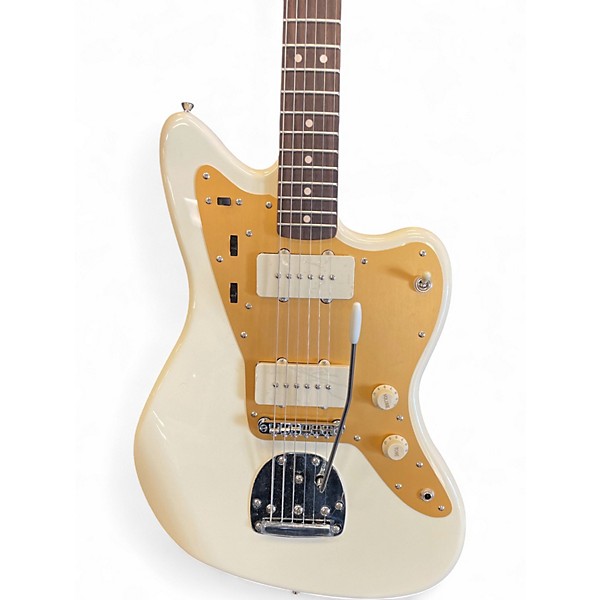 Used Squier J Mascis Jazzmaster Olympic White Solid Body Electric Guitar