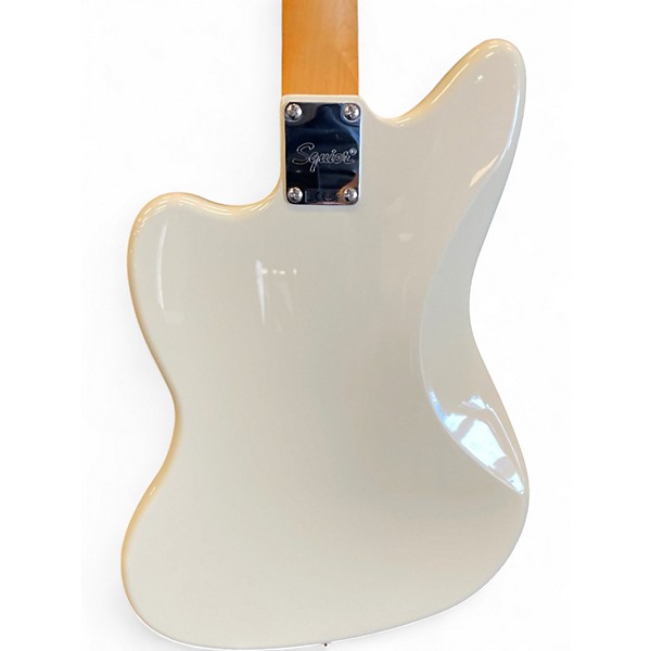 Used Squier J Mascis Jazzmaster Olympic White Solid Body Electric Guitar