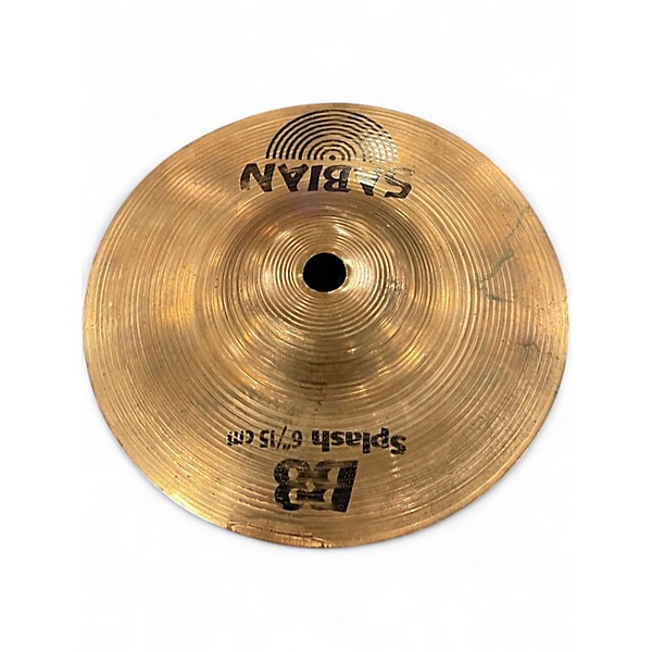 Used SABIAN 6in B8 Splash Cymbal