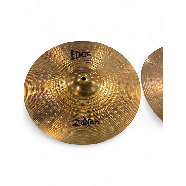 Used Zildjian 14in Edge Max Hi Hat Pair Cymbal