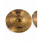 Used Zildjian 14in Edge Max Hi Hat Pair Cymbal