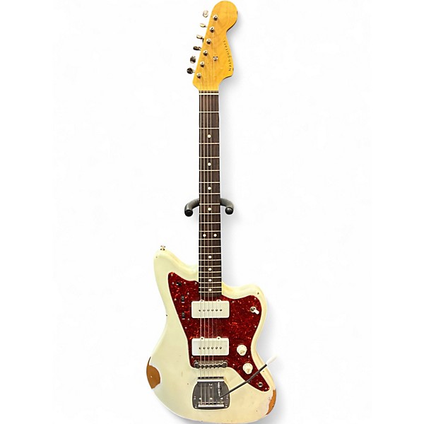 Used Nash Guitars JM63 MEDIUM RELIC Olympic White Solid Body Electric Guitar